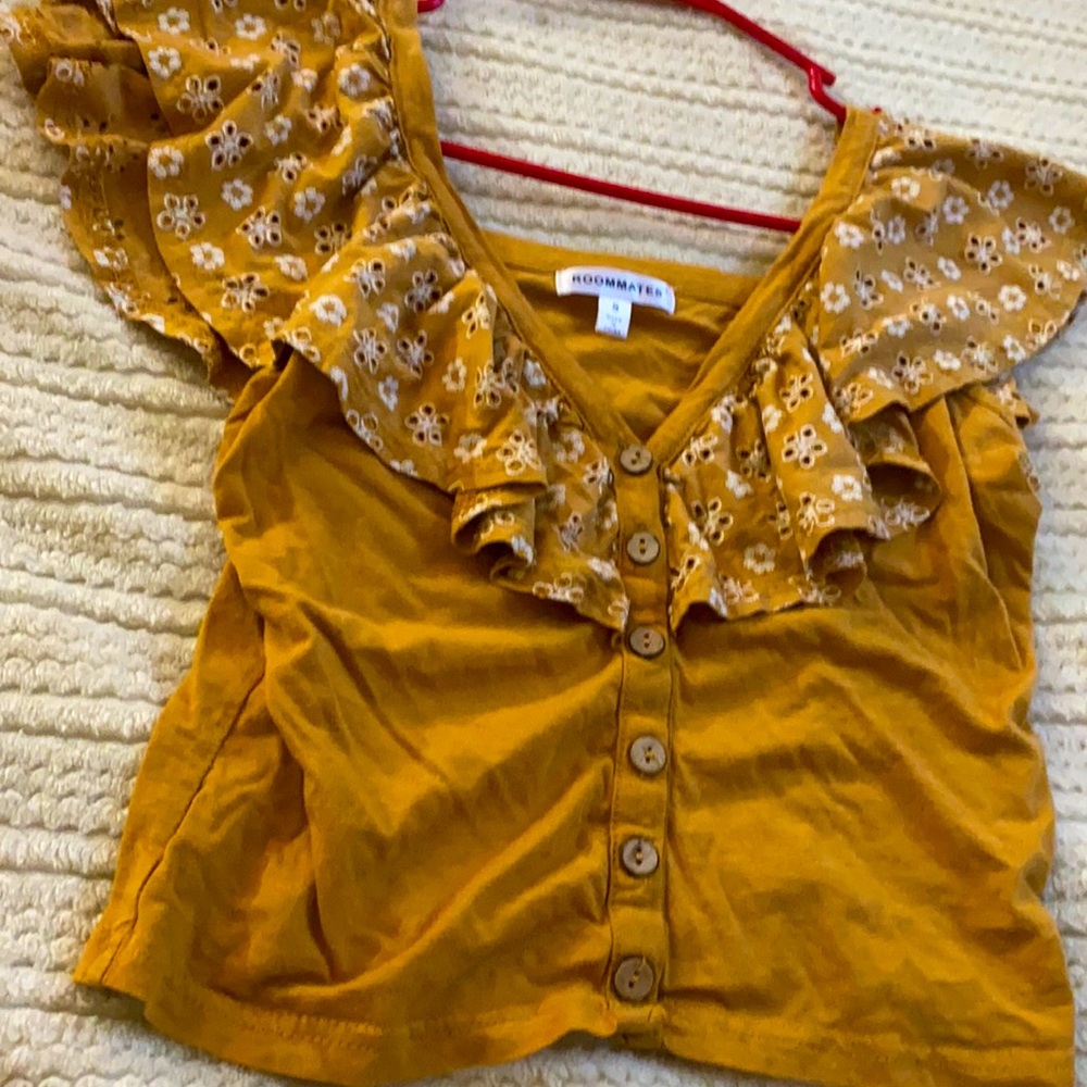 Yellow shirt